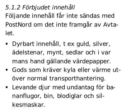 F�rbjudet inneh�ll