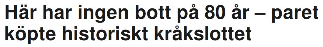 Historiskt kr�kslottet