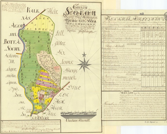 Storskifte 1768 - Solum, Styrn&auml;s socken, &Aring;ngermanland